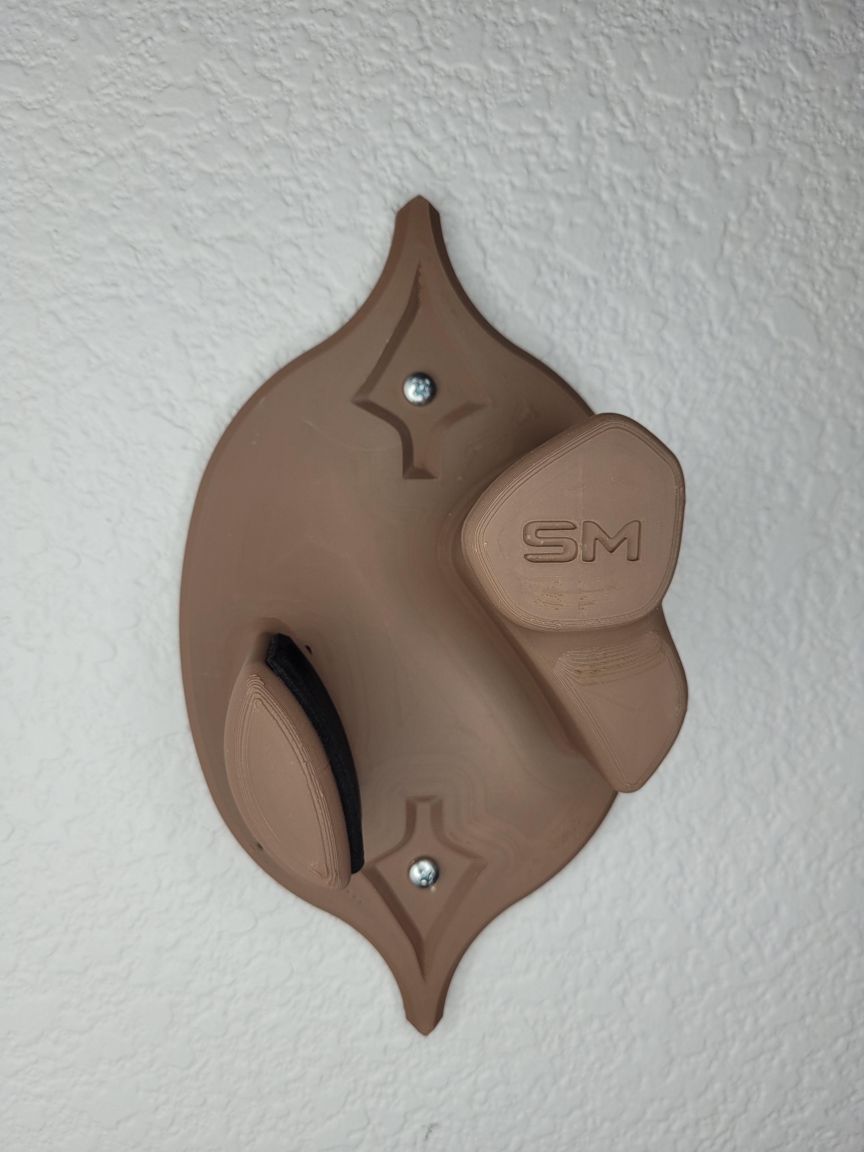 SM Custom Adjustable Wall Mount for Recurve Bow SM Custom Adjustable Wall Mount for Recurve Bow